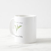Grüner Tee-Tasse Kaffeetasse (Vorderseite Links)