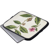 Grüner Tee, überziehen 351 von "einem neugierigen Laptopschutzhülle (Vorne Knopf)