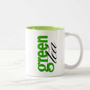 Grüner Tee Zweifarbige Tasse