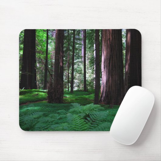 Grüner Teppich der Rothölzer Mousepad (Mit Mouse)