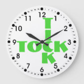 Grüner Text für das Kreuzworträtsel Große Wanduhr (Vorderseite)