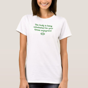 Grüner Text: Geüberholt für Ihren zukünftigen T-Shirt
