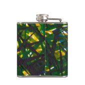 Grüner Thicket II Flachmann (Rückseite)