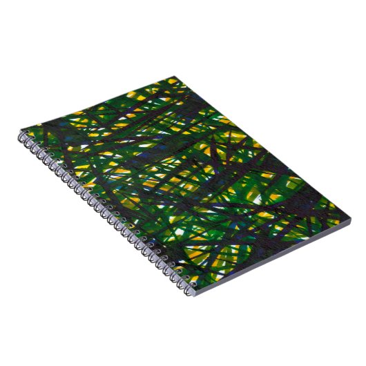 Grüner Thicket II Notizblock (Rechte Seite)