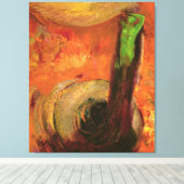 Grüner Tod Leinwanddruck (Insitu (Holzboden))