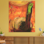 Grüner Tod Leinwanddruck (Insitu (Wohnzimmer))