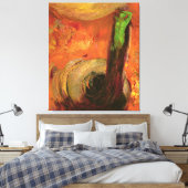 Grüner Tod Leinwanddruck (Insitu (Schlafzimmer))