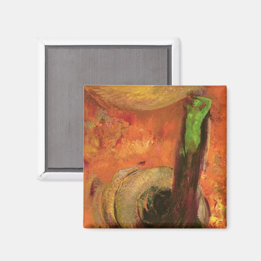 Grüner Tod Magnet (Vorderseite/Rückseite)