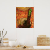 Grüner Tod Poster (Küche)