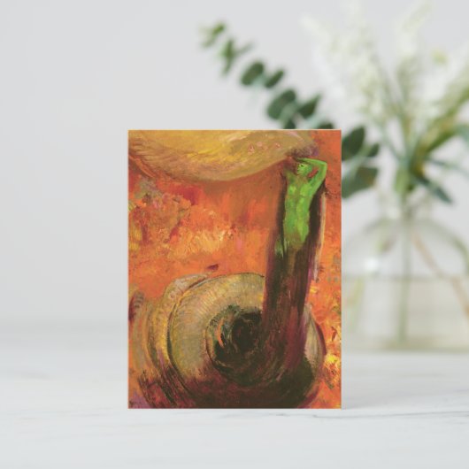 Grüner Tod Postkarte (Stehend Vorderseite)