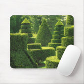 Grüner Topiary - Mousepad (Mit Mouse)