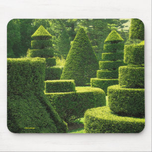 Grüner Topiary - Mousepad