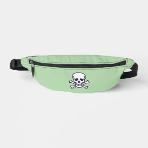 Grüner Totenkopf-Bauchtasche Bauchtasche