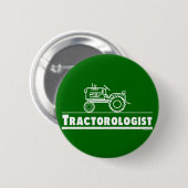 Grüner Traktor Button (Vorne & Hinten)