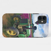 Grüner Traktor in Tulip Field, Oregon Case-Mate iPhone Hülle (Rückseite (Horizontal))