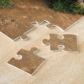 Grüner Traktor in Tulip Field, Oregon Puzzle (Seite)