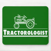 Grüner Traktor Mousepad (Vorne)