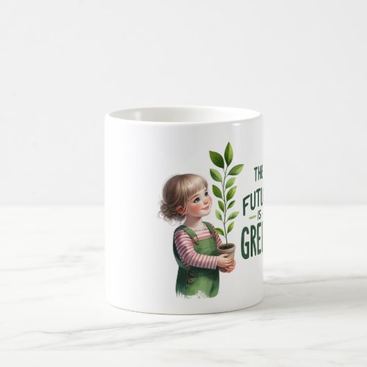 Grüner Traum Kaffeetasse (Mittel)