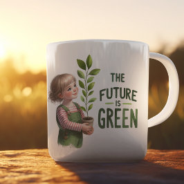 Grüner Traum Kaffeetasse