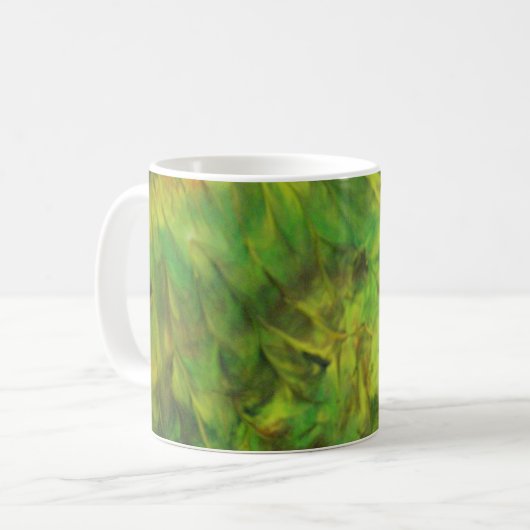grüner Traum Kaffeetasse (Vorderseite Links)