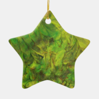 grüner Traum Keramik Ornament