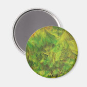 grüner Traum Magnet (Vorderseite/Rückseite)