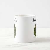 Grüner Tree Munchies für Rentier Kaffeetasse (Mittel)