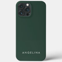 Grüner Trendy Moderner Minimalistischer Schlichter