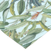 Grüner Tropischer Dschungel Banana Tree Strelitzia Kurzer Tischläufer (Ecke)