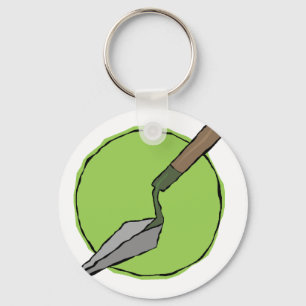 Grüner Trowel - der Toolkit des Archäologen Schlüsselanhänger