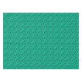 Grüner Türkis Tiger abstraktes Druckmuster Tischdecke (Vorderseite (Horizontal))
