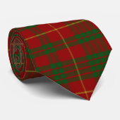 Grüner u. roter Camerontartan-karierte Krawatte (Gerollt)