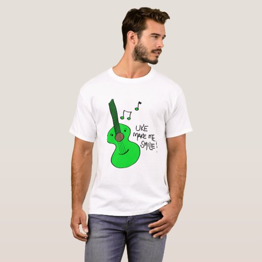 Grüner Uke T - Shirt (Vorne ganz)