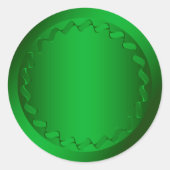 Grüner Umschlag Aufkleber (Vorderseite)