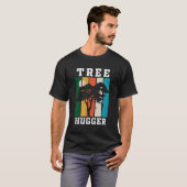 Grüner Umweltschützer Baum Hugger T-Shirt (Vorne ganz)