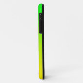 Grüner und gelber Neonverlauf Case-Mate iPhone Hülle (Hinten/Links)