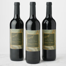Grüner und goldener Onyxstein
