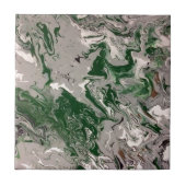 Grüner und grauer Marmor Fliese (Vorderseite)