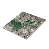 Grüner und grauer Marmor Fliese (Seite)