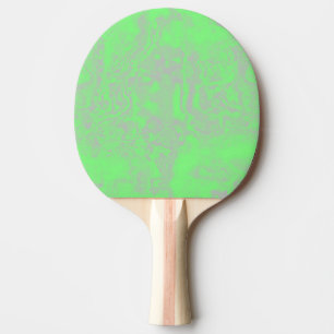 grüner und grauer Marmor Tischtennis Schläger