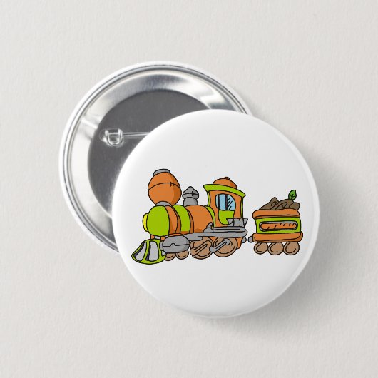 Grüner und orange Zug Button (Vorne & Hinten)