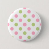 Grüner und rosa Knopf Button (Vorderseite)