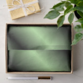 Grüner und schwarzer Streifen Seidenpapier (Geschenk)
