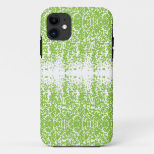 grüner und weißer Hintergrund mit kleinen Punkten Case-Mate iPhone Hülle