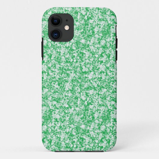 grüner und weißer Hintergrund mit kleinen weißen P Case-Mate iPhone Hülle (Rückseite)