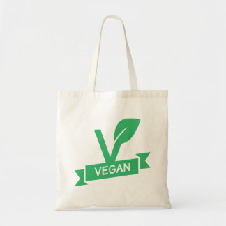 Grüner Veganer Vegetarier-Veganismus Tragetasche