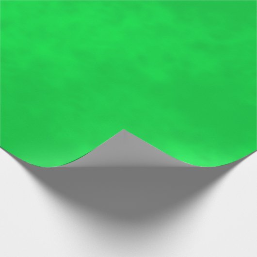 Grüner Veloursleder-Look Geschenkpapier (Ecke)