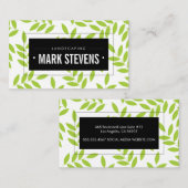 Grüner Verlass / Landschaftsflug Visitenkarte (Vorne/Hinten)