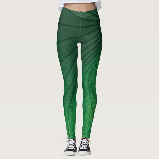 grüner verlass leggings (Vorderseite)
