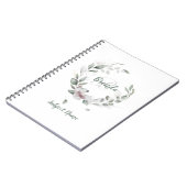 Grüner verlass notizblock (Linke Seite)